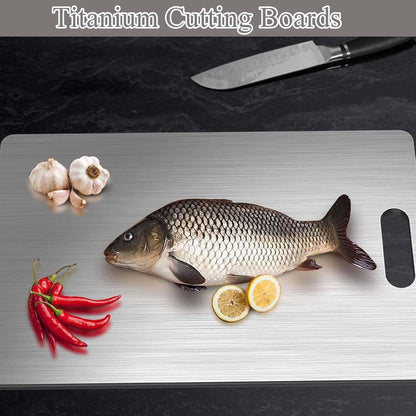 Tabla de cortar de titanio para cocina 46 x 30 cm